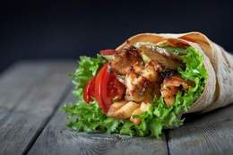 Lobster with melted mozarella